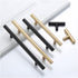 XINHUIPART A1) Cabinet Drawer Handle Large Handle Modern Minimalist Kitchen Furniture Cabinet Drawer Handle Gold