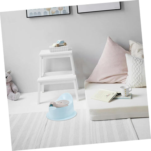 HOMSFOU Potty Training Toilet Seat for Toddlers Lightweight Portable Potty Chair for Travel and Daily Outings Easy