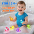 1-3, 2-4, 1 2 6 Packs Light Up Bath Toys for Kids Ages Dinosaurs Water-Activated Toys, Bathtub Toys for Toddlers Pool