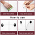 4 Pack Refrigerator Locks with 8 Keys, Child Safety Fridge Lock, Mini Fridge, File Drawer, Toilet Seat Lock with Strong