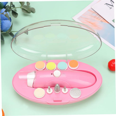 Trimming Nail for Boy Girl Electric Nail Clippers for Boys and Girls Toddlers Newborns Night Light for Parents