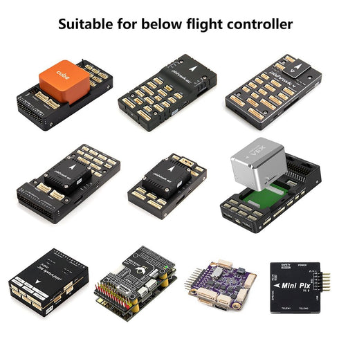 GH1.25 Connectors and Pre-Crimped Silicone Cables for JST GH 1.25mm, Compatible with Pixhawk 6C 6X