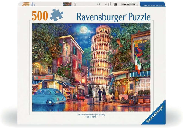 Ravensburger - Evening in Pisa - 500 Piece Jigsaw Puzzle - Stunning,