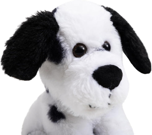 Mini Dalmatian Stuffed Animal - Small Dalmatian Puppy Dog Plush Toy Gift for Kids, 7 inches