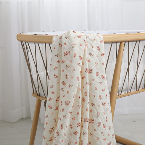 Set Ladore Baby Gifts Swaddle Blanket & Cloth (Florel/Girls)