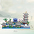 Kadablk Landscape,950 Architecture Chinese Style of Suzhou Garden,Hangzhou's West Lake,Build Iconic Asian PCS mini