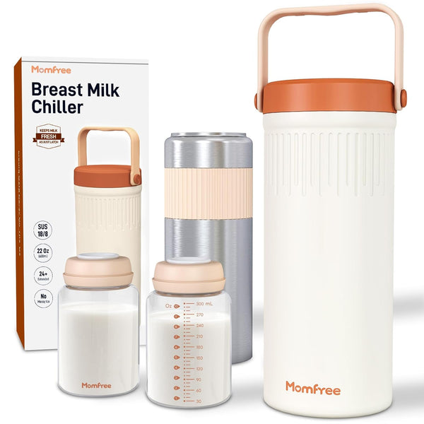 22oz Portable Breast Milk Cooler for Breastmilk Storage, Liquid Gold Saver 360