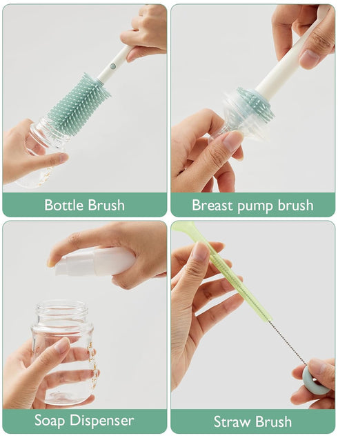 Momcozy Set Momcozy Portable Bottle Brush & Bottle Warmer
