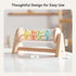 Tummy IEATFO Rain Stick Toy with Stand - Sensory Sound Training Tool for Kids, Time Musical Instrument for Infant