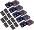 High Current Antispark Connector Male and Female QS8-S Black, Application for Remote Control Toys, Drone Battery Charger