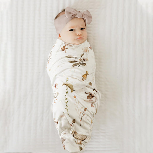 2 Pack 34 44, GRSSDER Baby Blankets Super Soft Stretchy Jersey Swaddle Blanket for Baby Boys, Double Layer Reversible