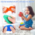 DENEZE 18pcs Easter Basket Stuffers Fidget Toys Sensory Stone for KidsTextured Soft Worry Stone for Autism Kids Calming
