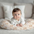 Wicbfdfv Cute Bears Rainbow Bows Nursing Pillow Cover Ultra-Soft Comfortable for Baby Girls Boys Bear Cloud Hearts