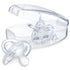 Chicco PhysioForma Pacifier - 100% Soft Silicone One Piece for Babies 0-6 Months, BPA & Latex Free, Pack of 4