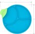 Easy Scoop & Hold Plate Set - Set of 2 Silicone Plates for Babies, Toddlers, Kids with Dividers, Dishwasher Safe