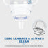 Zafflerva 6m+, Set 3 Spout Sippy Cup Conversion Kit for Philips Avent Anti-Colic Baby Bottles, Soft Top and Weighted