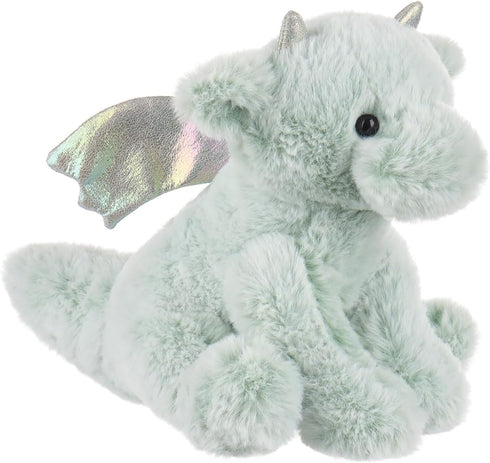Apricot Lamb Toys Plush Green Dragon Dinosaur Stuffed Animal, Soft Cuddly 8 Inch for Children