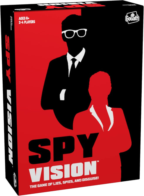 Goliath Spy Vision - Arrest The Spies Using Spy Revealing Glasses, Strategy Board Game for Ages 8 and Up