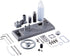 Hot Air Stirling Engine Assembly Kit - Electricity Power Generator LED Lights Kit for Engineers and Adults