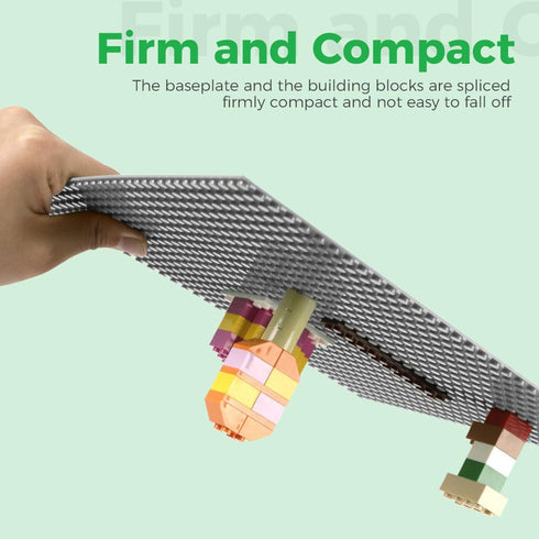 Plates-10" 10" Boards,100% 8 Pack) Classic Baseplates Building x Building Compatible with All Major Brands and Activity