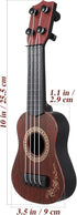 Toddmomy Kids Ukulele Toys, 4 Strings Toddler Ukulele Musical Instrument for Early Education Beginners
