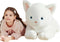 IKASA Giant White Cat Stuffed Animal Plush Toy - 30" Jumbo Cute Fluffy Oversized Plushie Gifts for Kids