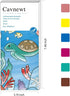 Cavnewt 4Pack Set Set Mini Paint Pads, Watercolor Paint Pad, Pocket Watercolor Painting Book, Mess Free Water Color