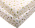 CribMATE 2 PCs White Garden Frog Theme Nursery Crib Fitted Sheet