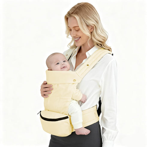 Baby Carrier with Storage Bag, 4 in 1 Front & Back Facing