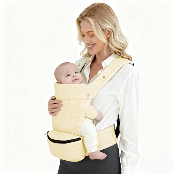 Baby Carrier with Storage Bag, 4 in 1 Front & Back Facing