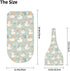 Nanyizly Set 0-6m Cute Little Duck Flowers Newborns Beanie Swaddle Blanket Baby Receiving Blankets for Infant Boy Girl