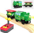 Set Battery Operated Locomotive Train for Wooden Train Tracks, Powerful Engine Train Vehicles Train Electric Remote