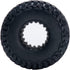 4PCS 1.0 Beadlock Wheels and Tires, Metal Wheel Hub Rubber Tires for 1/24 RC Model Car Crawler AXIAL SCX24 AXI00006
