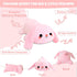 1.6 lbs TOYSYM Weighted Stuffed Animals, Bunny Stuffed Animal with Weighted Beads, Cute Plush Toy Pillow Gifts
