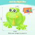 HengGL 24 Light Up Baby Bath Bubble Toys,Tub Big Frog Automatic Bubble Maker Blower with Music Baby Fun Shower Toys