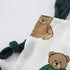 Bunny Security Blanket for Boys and Girls, Cotton Soft Breathable Muslin Soothing Towel, 2 Pcs Set