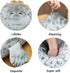 EHOTONG Cute Blob Seal Pillow, Chubby Seal Plush Hug Pillow, Gray, 15"
