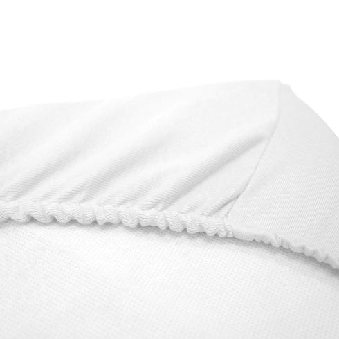 Betty Dain Universal Baby Infant Changing Pad Cover, 100% Cotton, White, Deep Corner Pockets, Machine Washable
