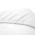 Betty Dain Universal Baby Infant Changing Pad Cover, 100% Cotton, White, Deep Corner Pockets, Machine Washable