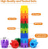 Hexagonal Building Blocks - 160 Piece STEM Toys Building Set for Kids 5+ Year Old Boys Girls, Educational Classroom