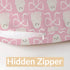 Cstdyfrv Halloween Spooky Bows Nursing Pillow Covers Cute Pastel Bows Stretchy Nursing Covers for Breastfeeding Pillows