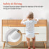 EUDEMON Baby Safety Anti-Tip Furniture Anchor Straps, Childproof Wall Holder for Children & Pets, Easy to Install