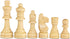 ASNEY Wooden Chess Pieces, Tournament Staunton Wood Chessmen, 3.15” King Figures, Includes Storage Bag