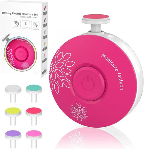 Baby Nail Trimmer Electric, Safe + Easy Baby Nail File, Baby Nail
