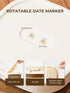 1200ml 21OZ, 1.32LB, 600g, Travel Formula Dispenser, Portable Milk Powder Container Formula Holder, Flip Top Formula