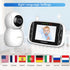 HelloBaby (HB66pro) Monitor with Camera and Audio, IPS Screen LCD Display Video Baby Monitor No WiFi Infrared Night