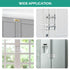HonesaLoc 4 Packs U-Shaped Sliding Cabinet Locks, Adjustable Child Safety Lock for Kitchen Doors and Home Drawers,