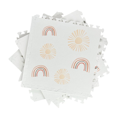Simple Kid Co. 4x6 Play Mat for Baby, Toddler and Infants, Six Interlocking Tiles Made with Soft Non-Toxic EVA Foam
