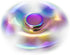 MAGTiMES Rainbow Fidget Spinner - Metal Stainless Steel Figit Hand Toy for Kids and Adult (Round)