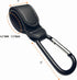 horuce 2 Pack 2 Stroller Hooks with Silicone Bottle Holders - Heavy Duty Aluminum Carabiner Clips & Universal Silicone